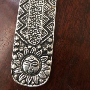 Inscent holder: sun and flower